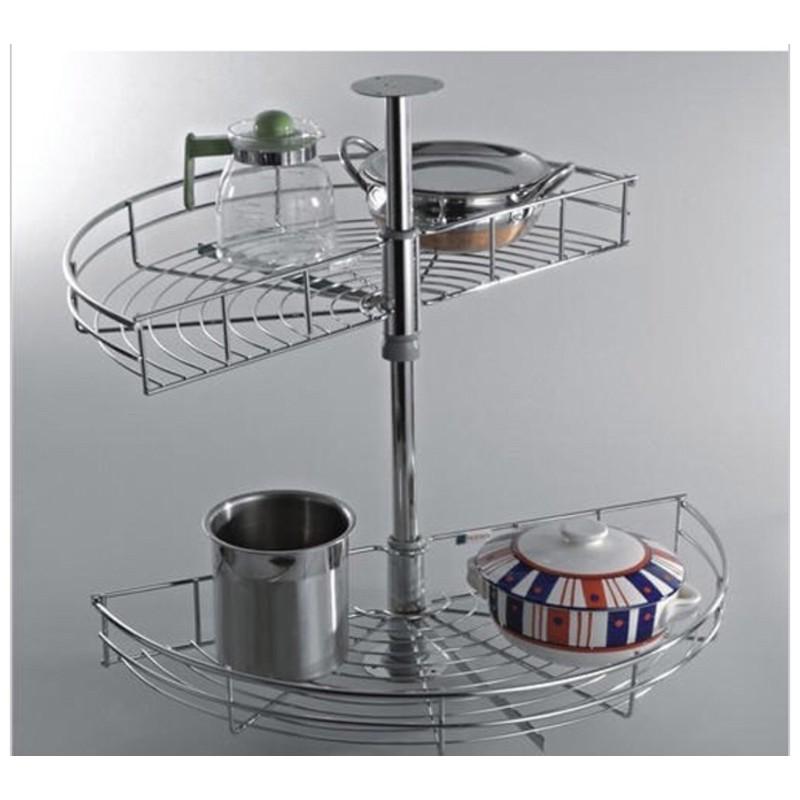 Mâm Xoay Góc 1/2 Chính Hãng INOX 304 Không Gỉ - Bảo Hành Trọn Đời