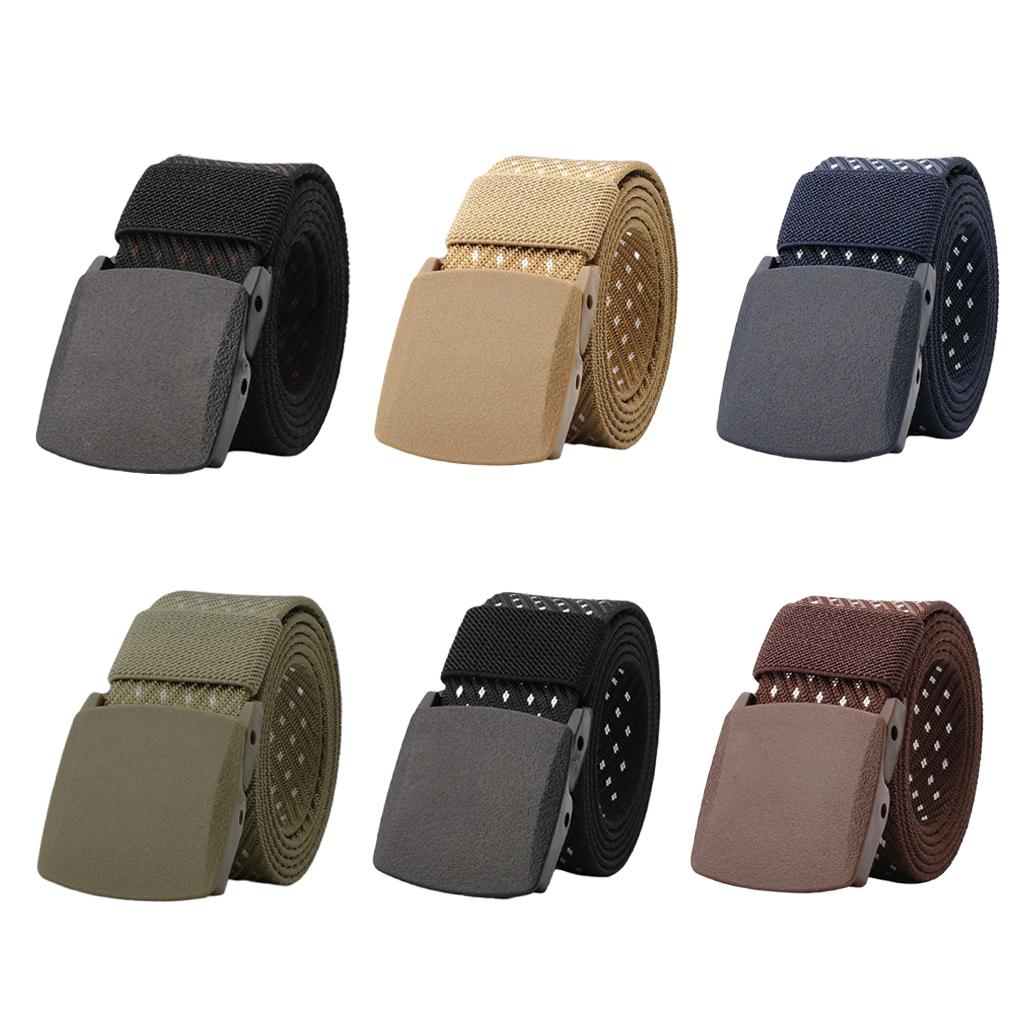 Women Mens Canvas Nylon Waist Belt Strap Casual Waistband