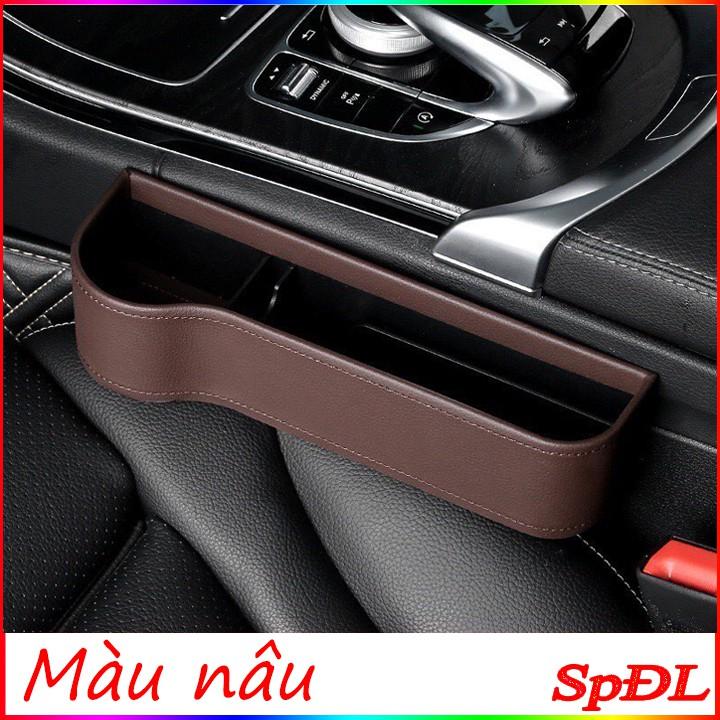Khay đựng đồ đa năng, hộc để đồ khe ghế cho xe ô tô loại tốt bền đẹp mẫu mới nhất 2021