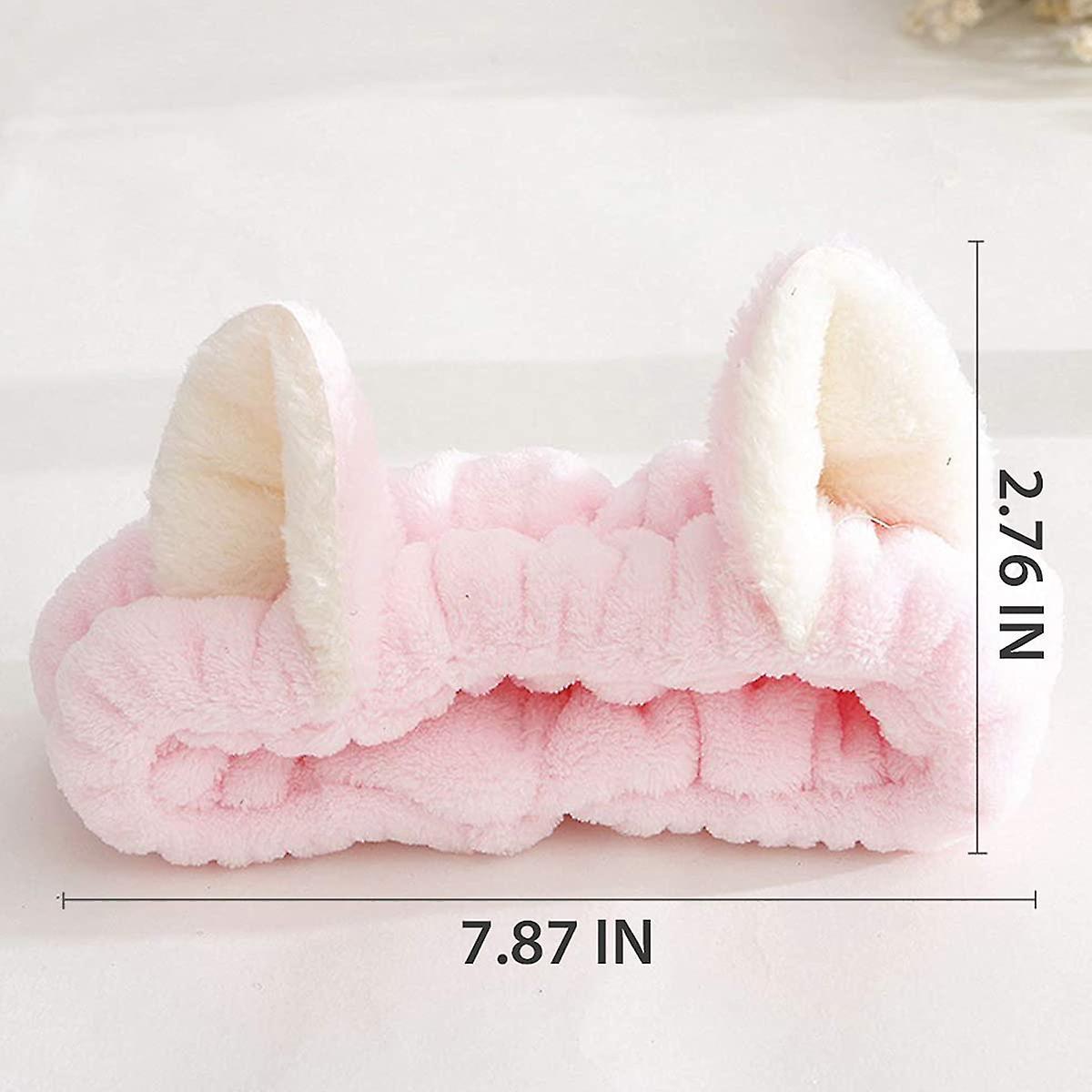 3 PCS Tai Tai băng đô - Dễ thương Make Up Cat Headband mềm mại, bộ dụng cụ đầu vải
