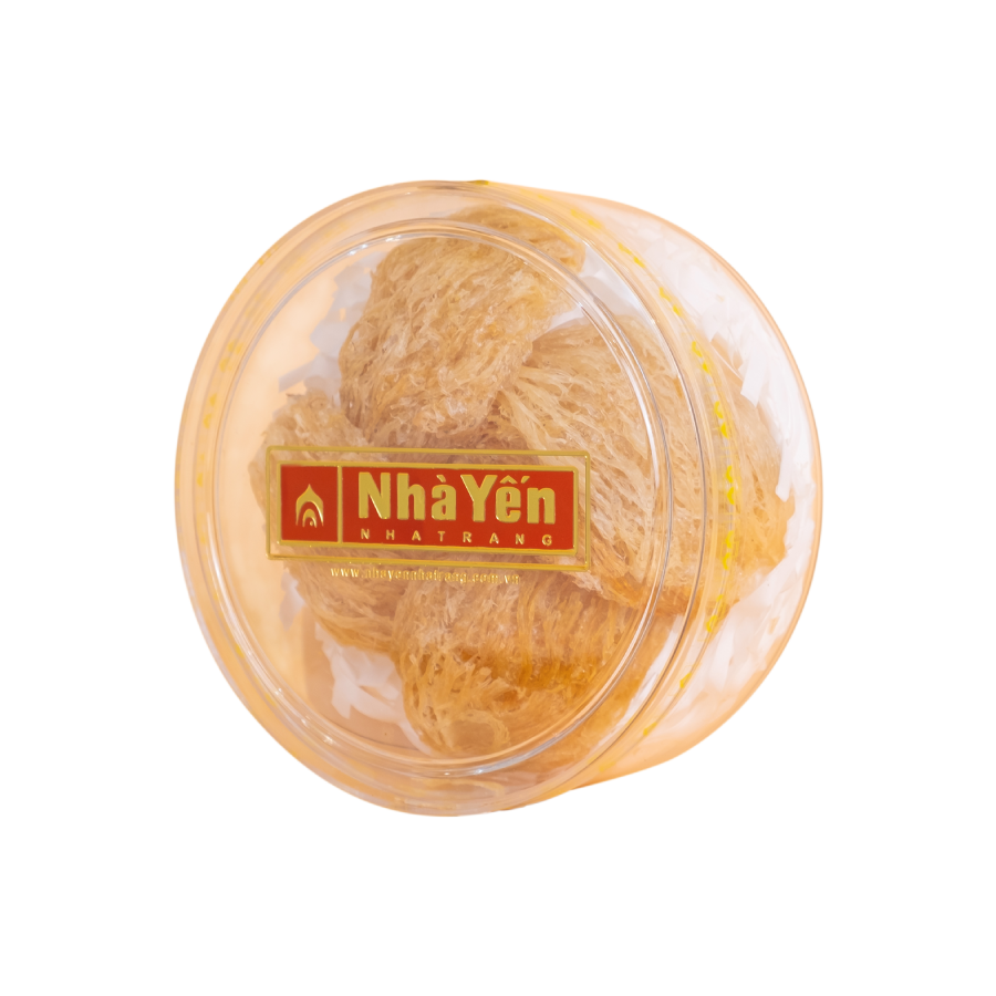 Tổ Yến Hồng Sơ Chế - Hộp 50 Gram - Tổ Yến Sơ Chế - Nhà Yến Nha Trang - Đặc Sản Nha Trang - Yến Sào Chất Lượng