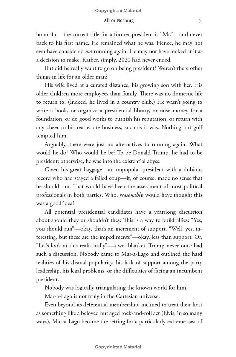 Sách ngoại văn: All Or Nothing - How Trump Recaptured America