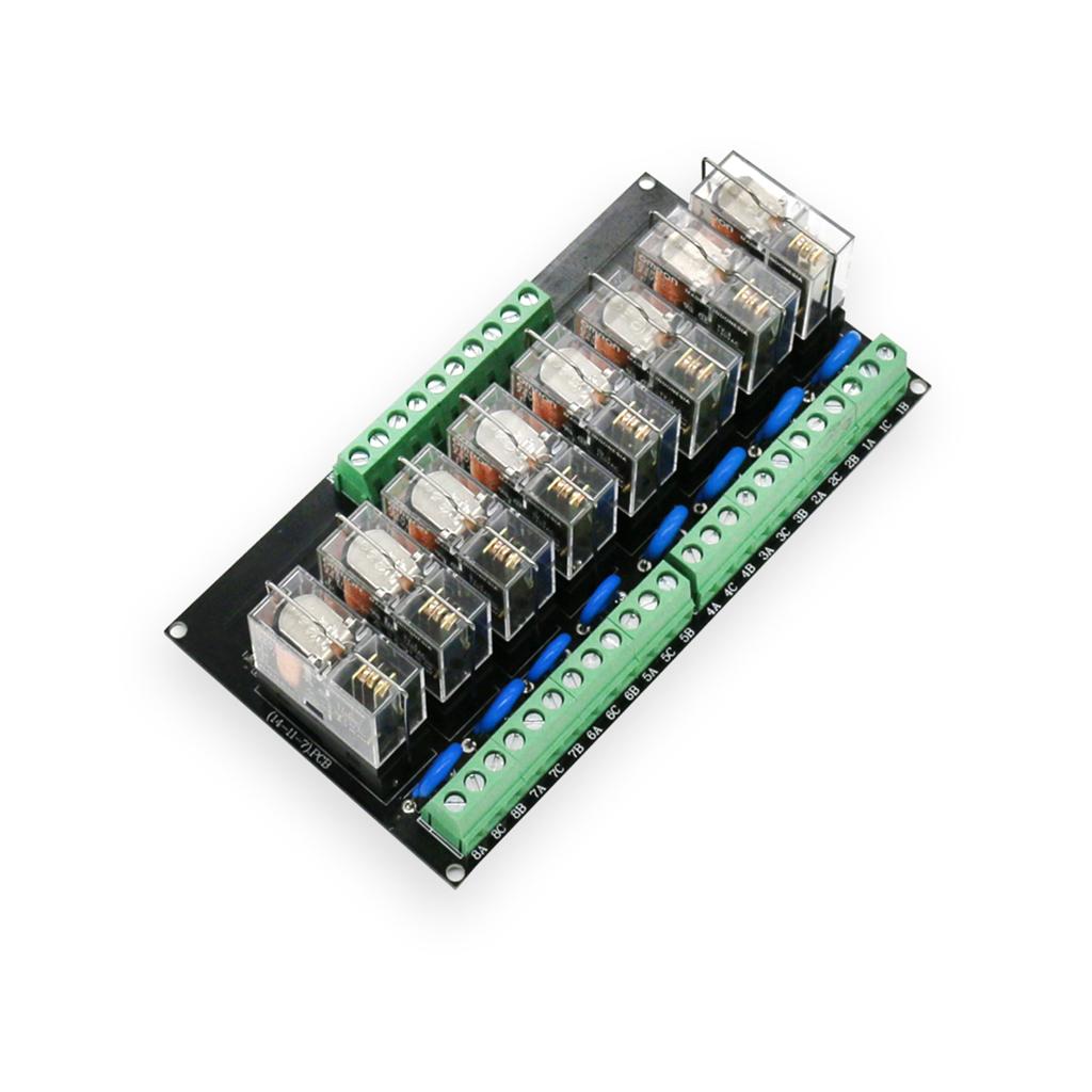 8CH Channel Relay Module Controller Expansion Driver Board DC 24V / 12V NPN