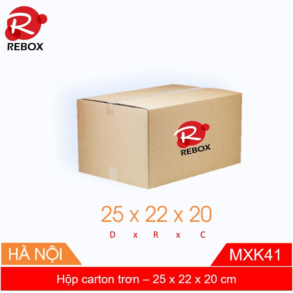 25x22x20 - Combo 20 Hộp carton giá rẻ