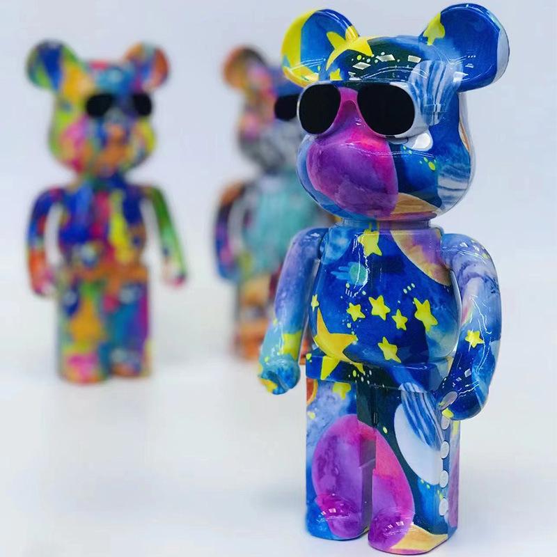 Hoạt Hình Sáng Tạo Bearbrick Loa Bluetooth Bạo Lực Gấu Loa Giá Sách Phòng Khách Trang Trí Nhà Giáng Sinh Quà Tặng Năm Mới Màu sắc: A