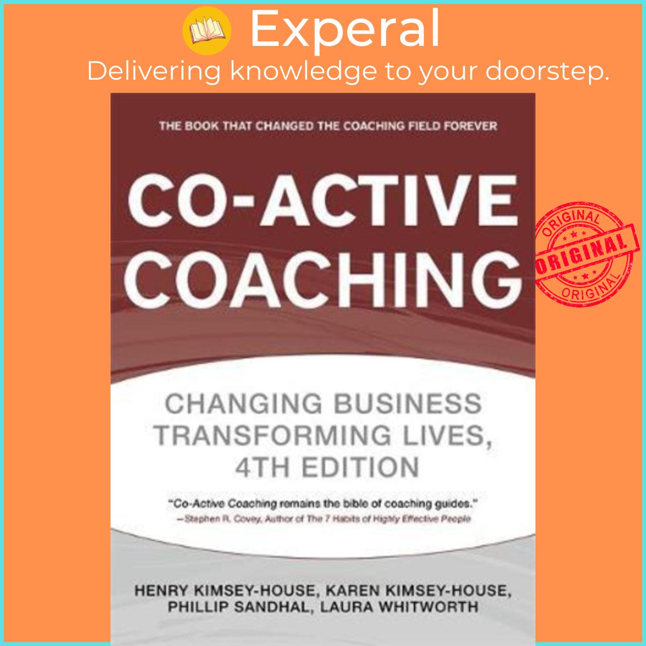 Sách - Co-Active Coaching : The proven framework for transformative conversat by Phillip Sandahl