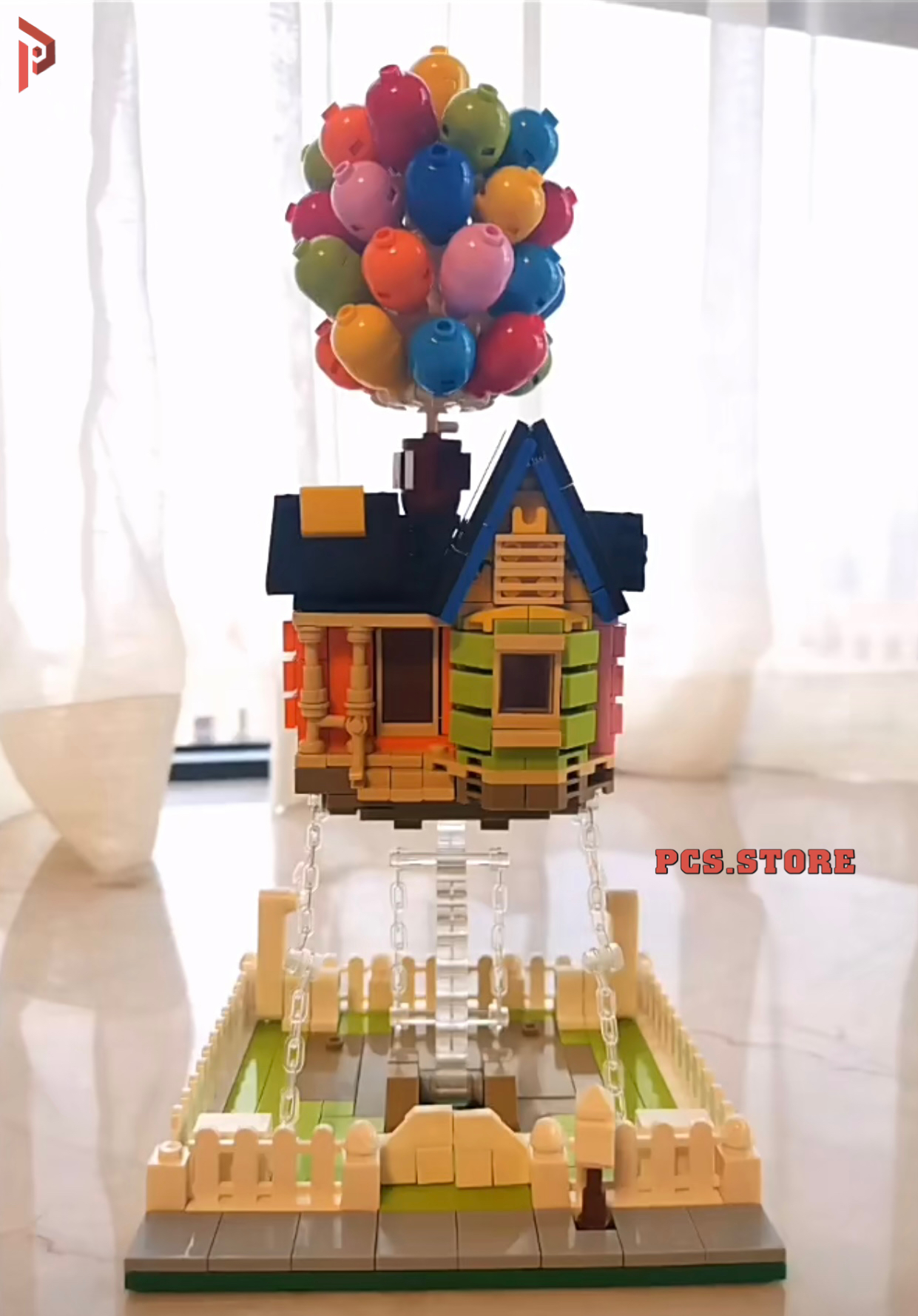 Đồ Chơi Lắp Ráp Mô Hình Ngôi Nhà Bóng Bay Trong Phim Up Balloon House - PCS STORE