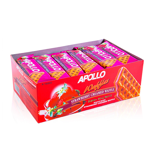 Bánh Bông Lan Giòn Dâu Apollo