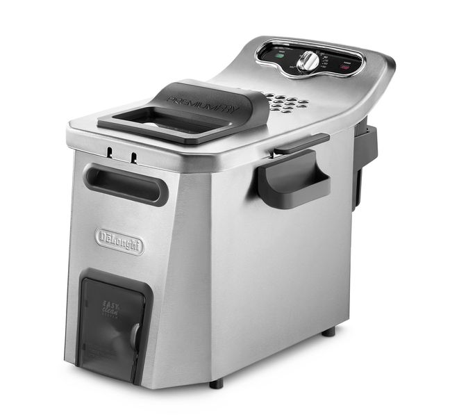 Nồi chiên ngập dầu DeLonghi Premium Fry F44532CZ 5 lít - 3200W - Điều khiển điện tử - Hàng chính hãng