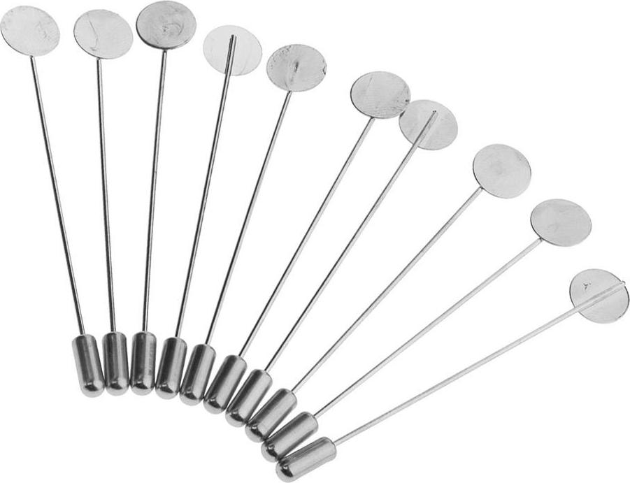 Set 10 Cài Áo Bằng Đồng Không Gỉ Cho Cổ Áo Sơ Mi