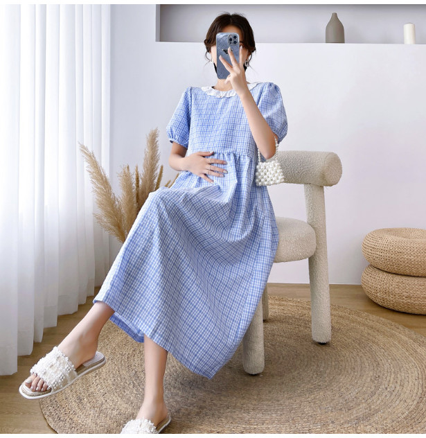 ĐẤM BẦU VÁY BẦU CÔNG SỞ CA RÔ THẮT DÂY, CỔ PHỐI REN