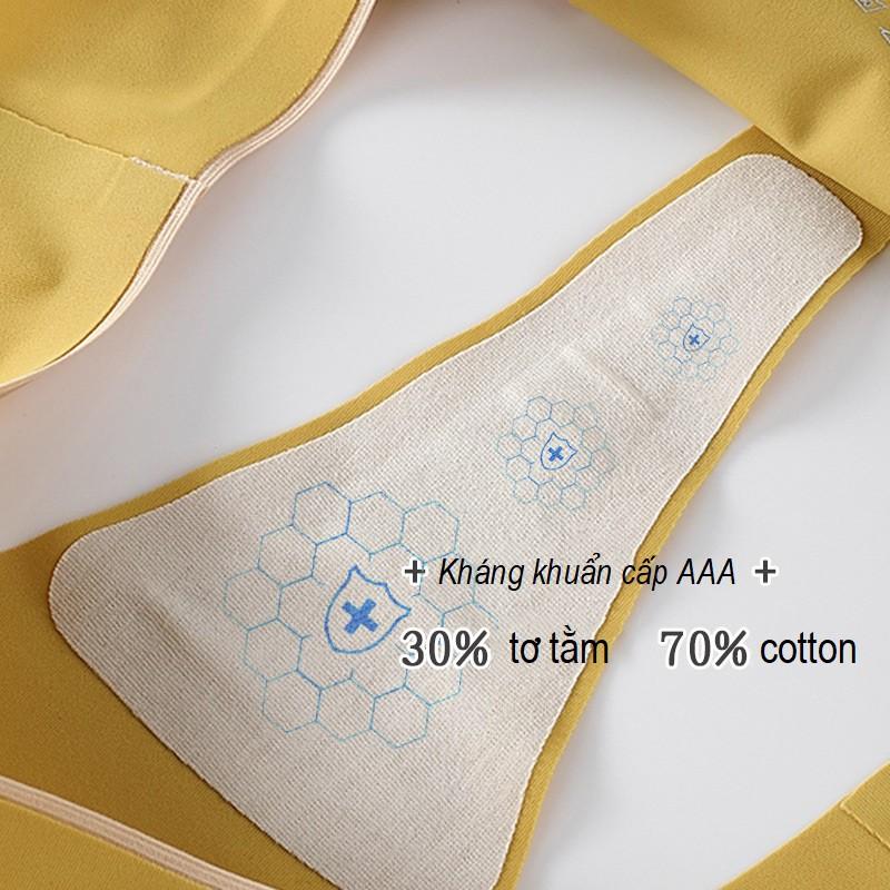 Quần Lót Lọt Khe Băng Lụa Không Đường May Siêu Mềm Kháng Khuẩn P431