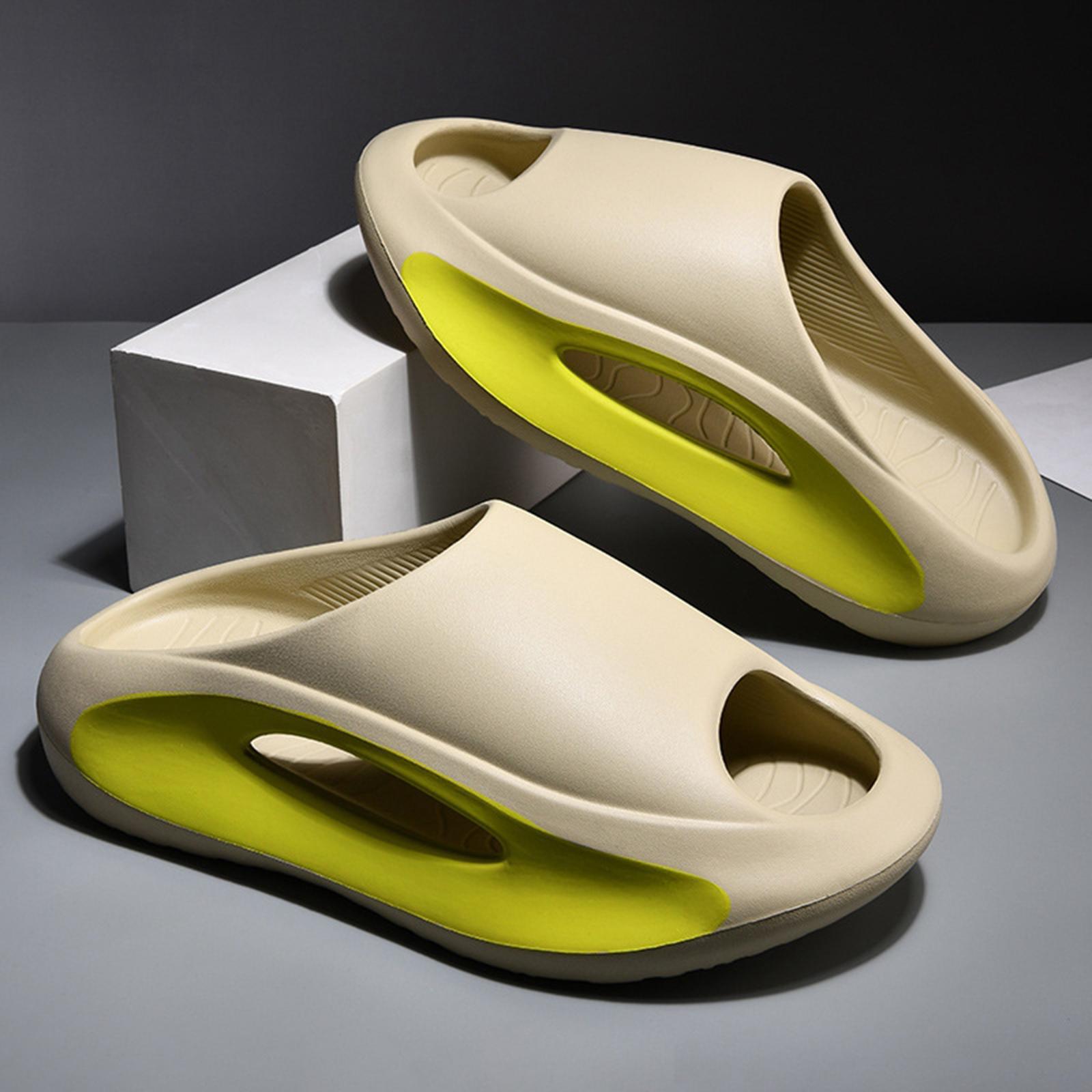 Pair Unisex Slippers House Bathroom Home Indoor Nonslip EVA Sandals for Unisex Shower