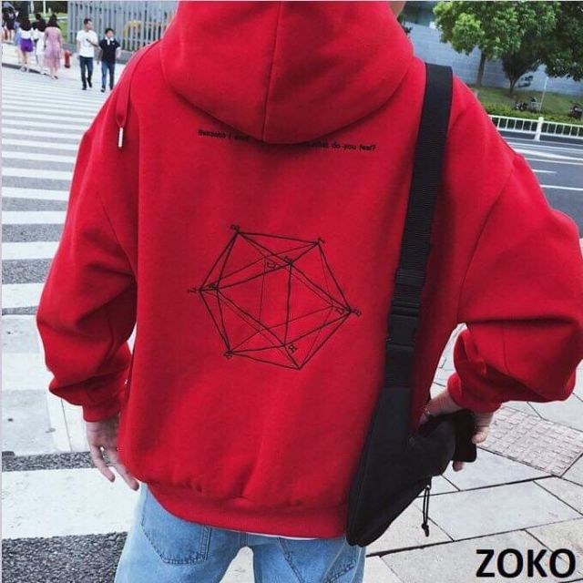 Áo Hoodie Nỉ Bông Unisex Streetwear Lục Lăng ( unisex nam nữ đều mặc được) áo hoodie nam nữ, áo hoodie nữ, áo hoodie nam, áo hoodie ulzzang, áo hoodie unisex