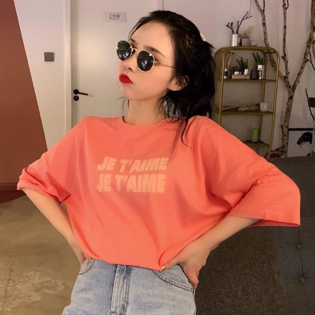 Áo thun tay lỡ form rộng