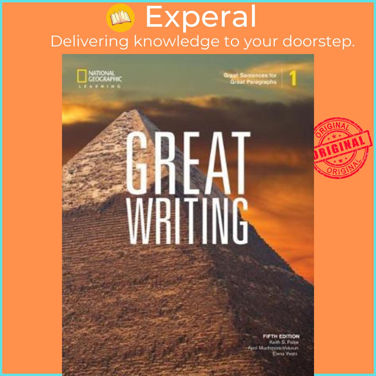 Sách - Great Writing 1: Great Sentences for Great Paragraphs by April Muchmore-Vokoun (US edition, paperback)