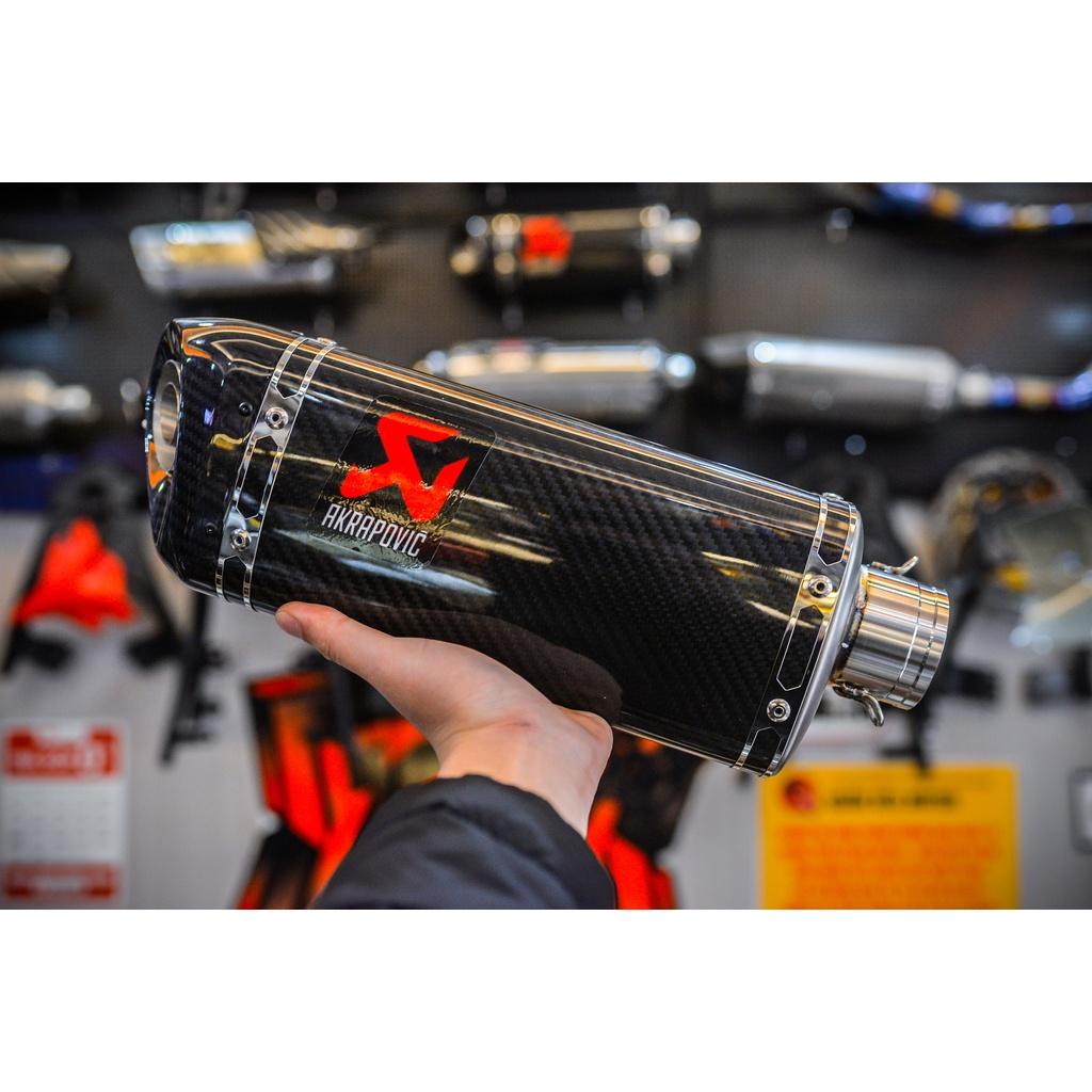 Pô độ xe máy Akrapovic Racing Line Full Carbon Siêu Sang Xịn, Trầm Ấm và Đẹp