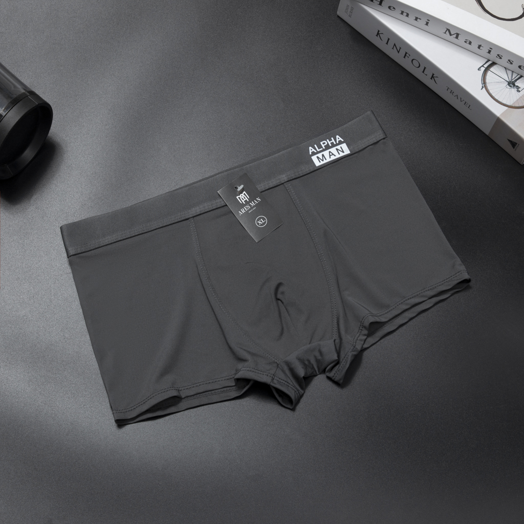 Quần boxer nam , quần lót đùi nam ALPHA 2.0 được làm bằng chất thun lạnh mềm mịn thấm hút mồ hôi co giãn 4 chiều