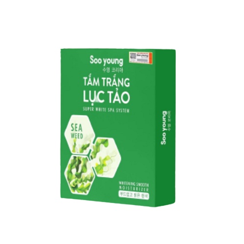 Tắm Trắng Lục Tảo Super White Spa System Soo Young