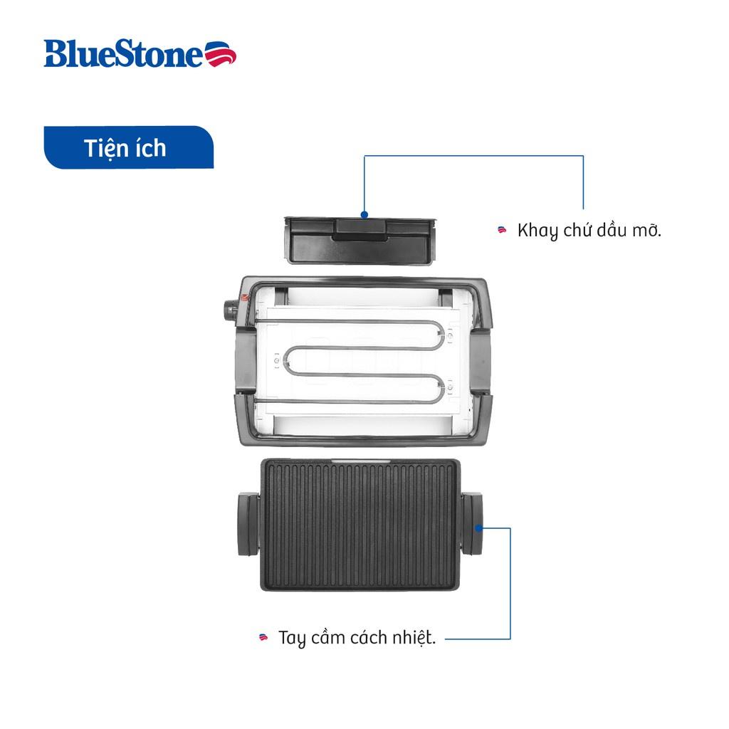 Bếp Nướng Điện Bluestone EGB-7418 Công Suất 1500 W, Phủ Ceramic Chống Dính, Hàng Chính Hãng