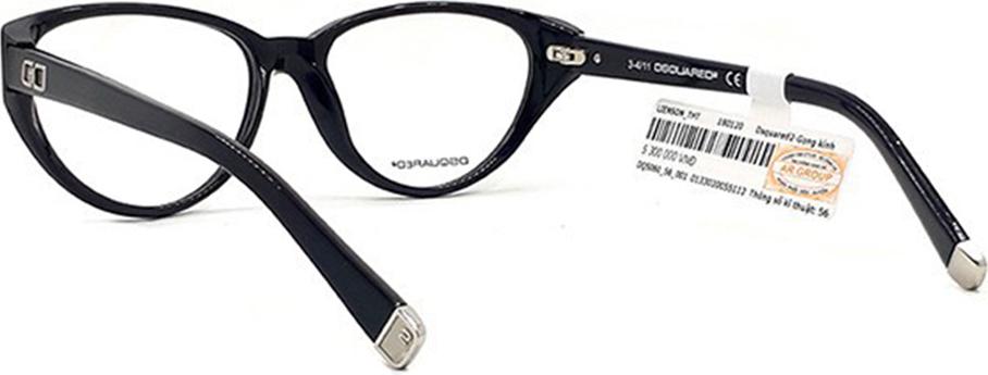 Gọng kính Unisex Dsquared2 DQ5060 001