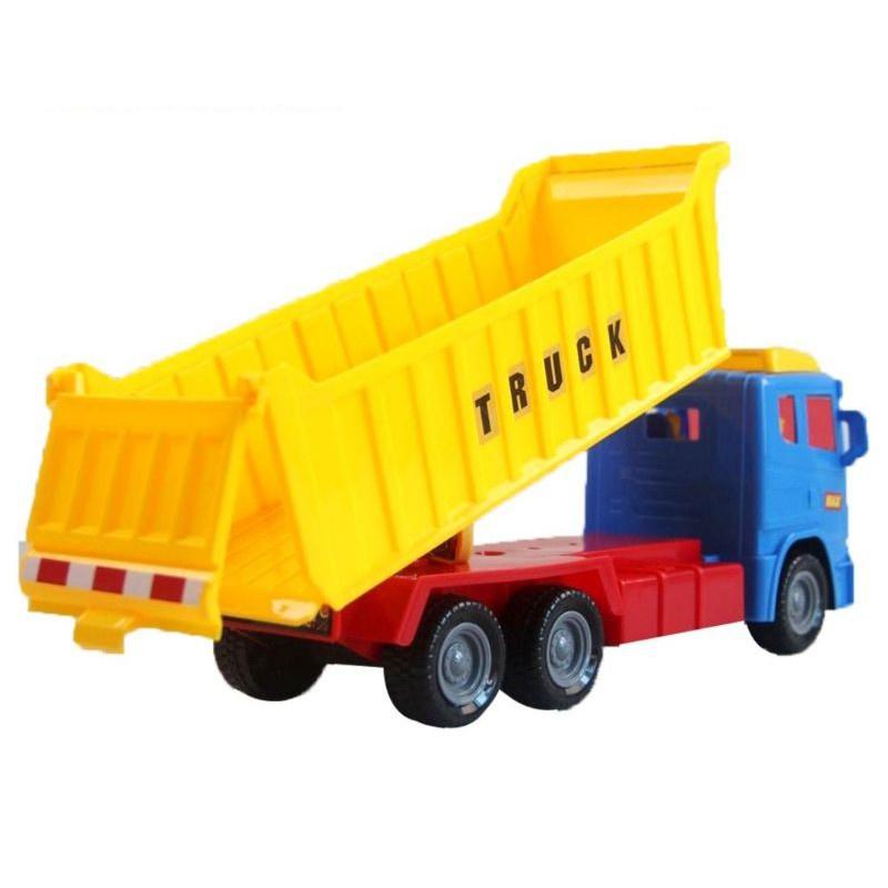 Xe Công Trình Đồ Chơi SIZE Đại - Xe Ben Bánh Đà