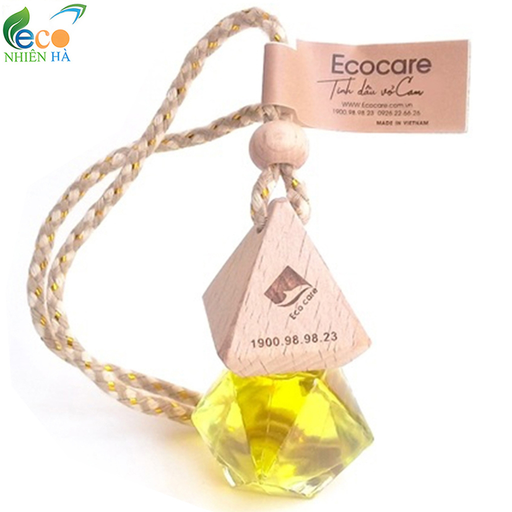 Tinh dầu thiên nhiên ECOCARE 7ml tinh dầu treo xe nguyên chất, khử mùi khử khuẩn, an toàn lành tính