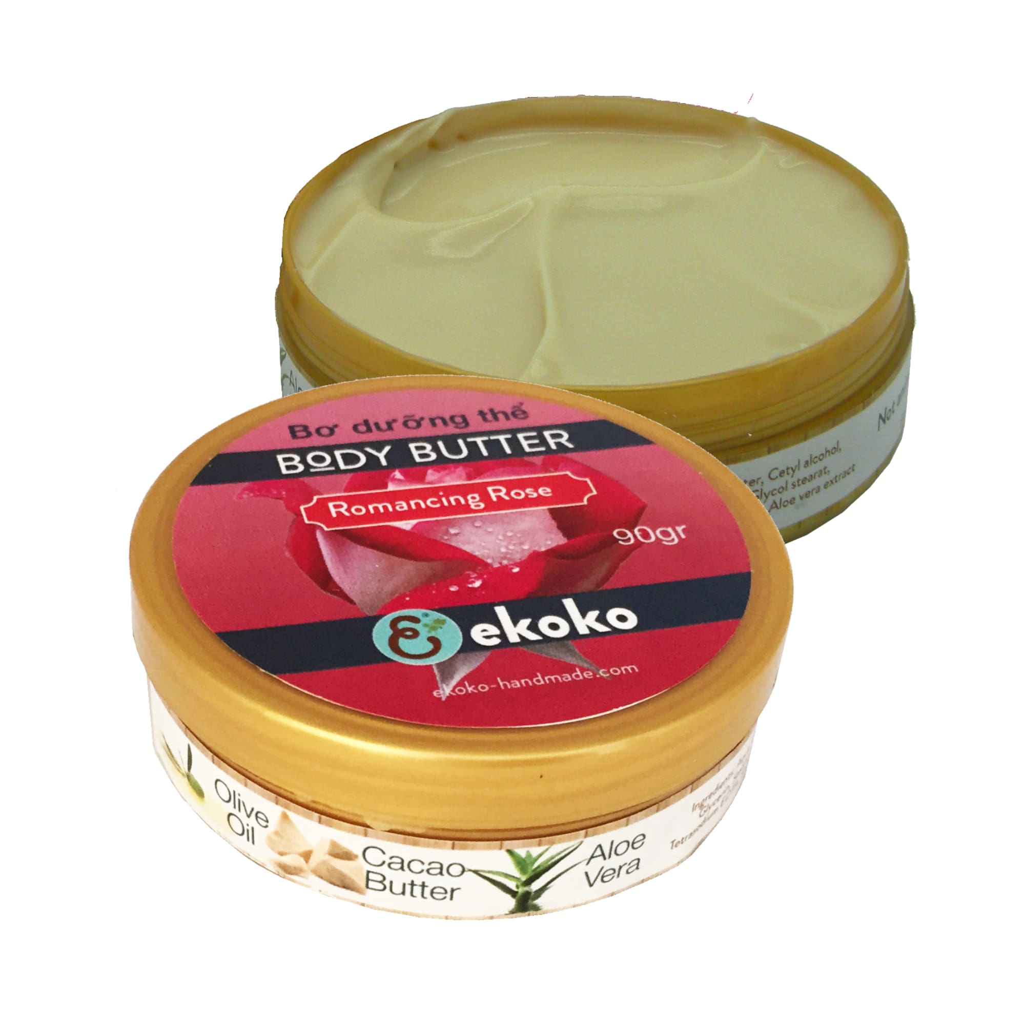 Bơ dưỡng thể_Body butter Romancing Rose