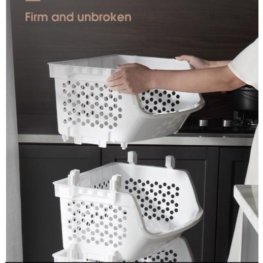 Kệ đựng đồ đa năng nhiều tầng có bánh xe