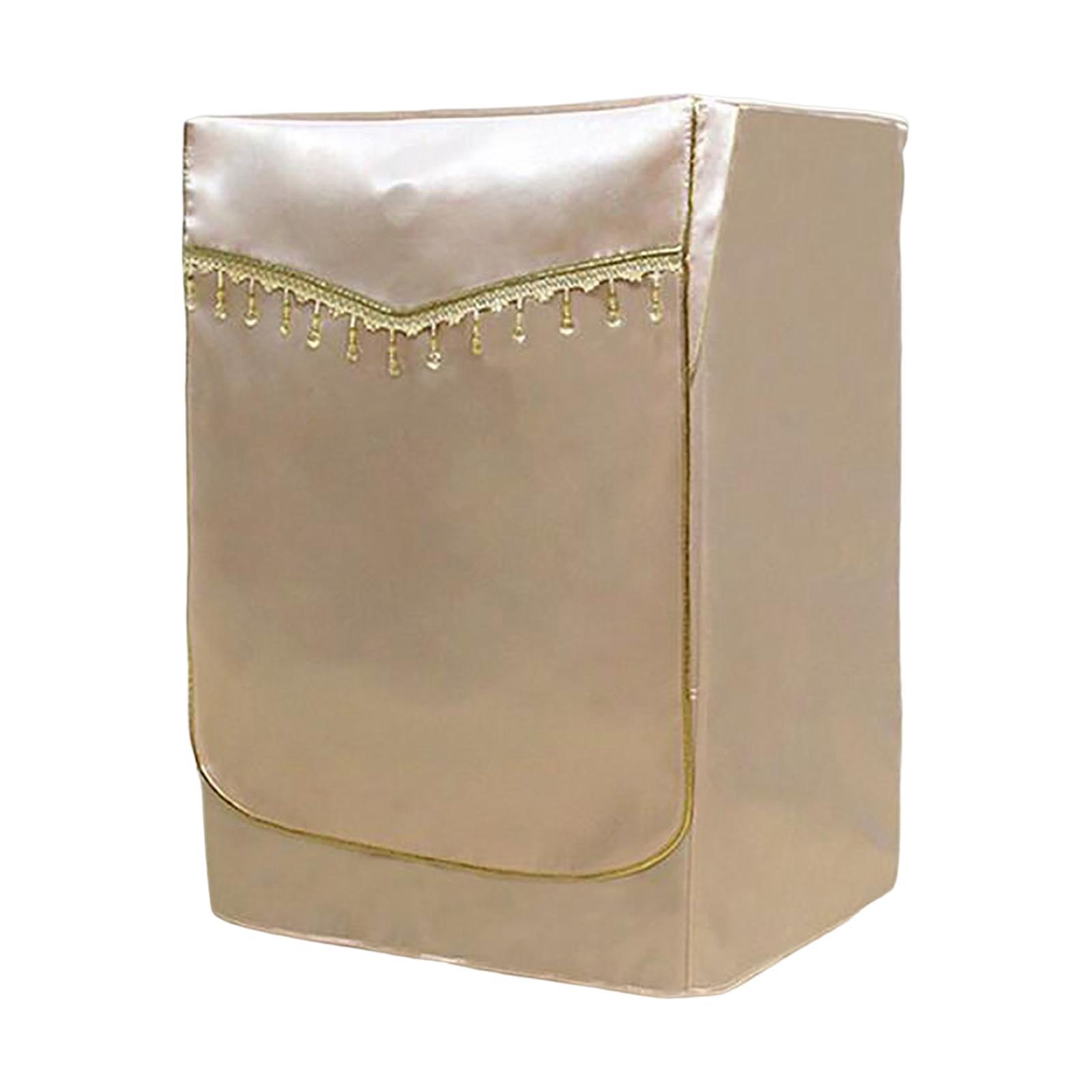 Washing Machine Cover Anti Aging Dryer Cover for Most Front Loading Washers 4 Covers Gold
