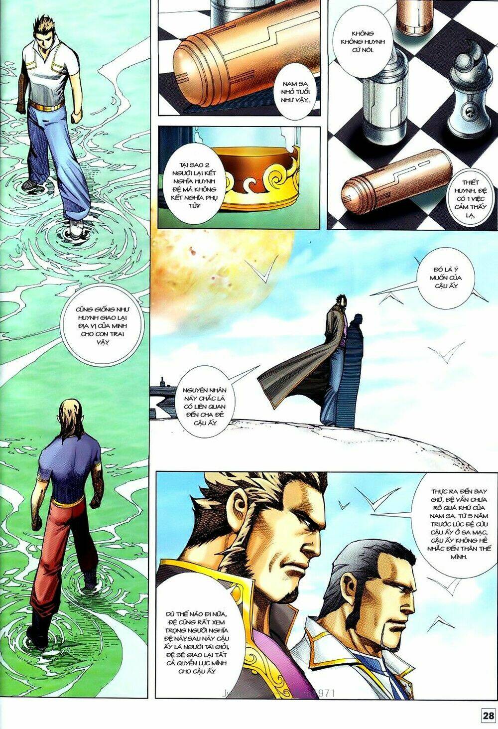 võ thần phi thiên chapter 19 23