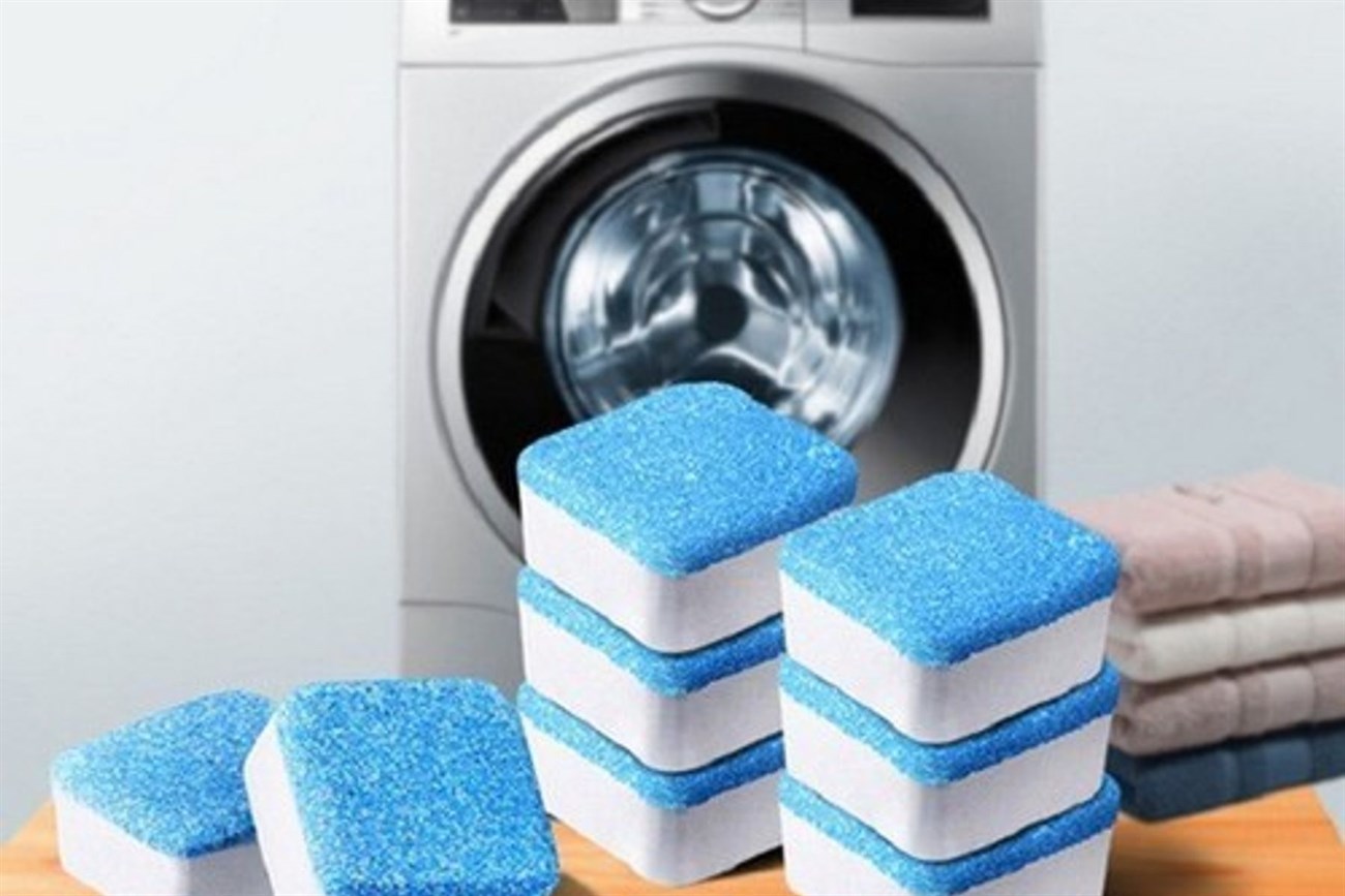 Viên Tẩy Vệ Sinh Lồng Máy GiặtI Diệt khuẩn và Tẩy chất cặn Lồng máy giặt hiệu quả- JL