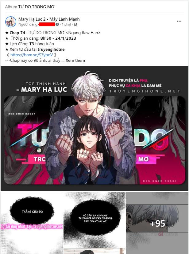 Tự Do Trong Mơ chapter 74.1 1