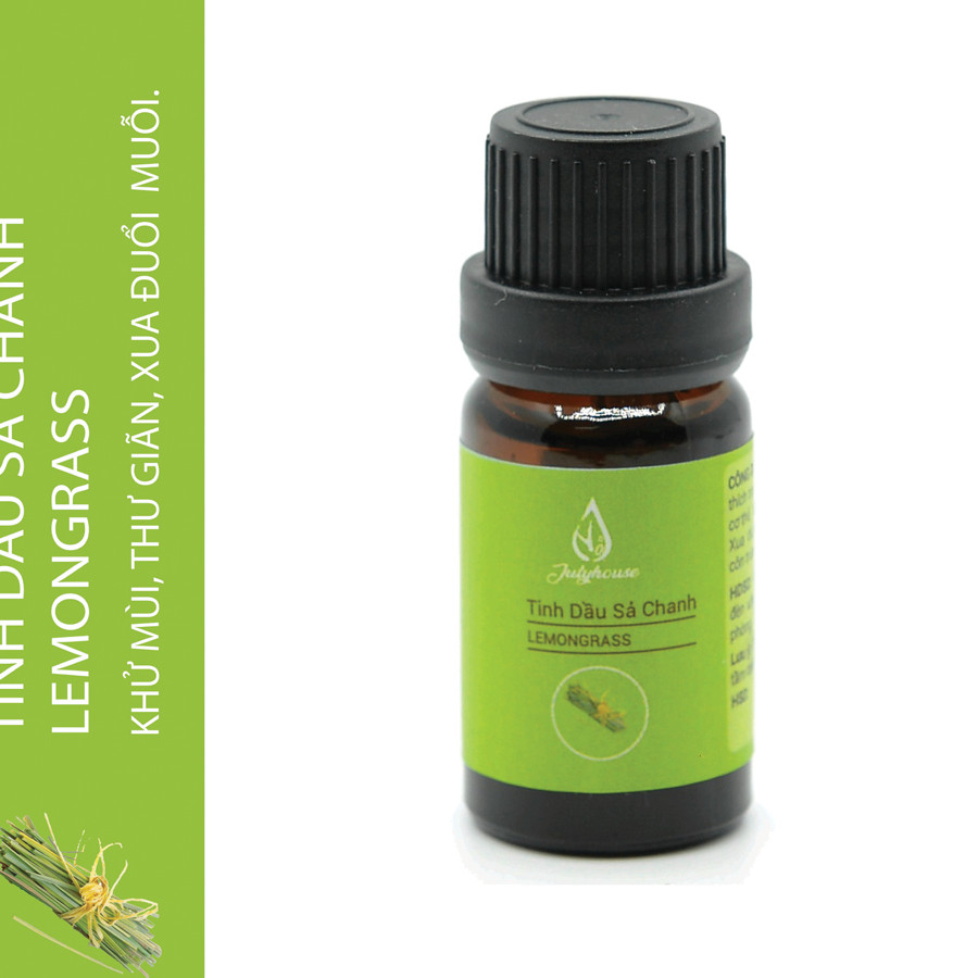 Combo Tinh dầu Ngọc Lan Tây, Sả Chanh JULYHOUSE - Tặng Tinh dầu Cam Ngọt 10ml.