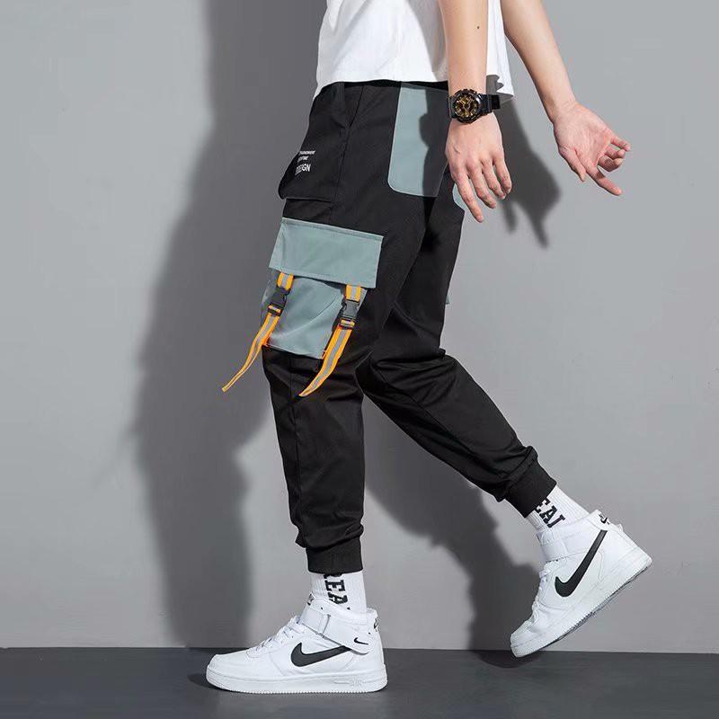 Quần jogger nam túi hộp K116 CAITAINCAPL chất kaki mềm mịn, phong cách đường phố