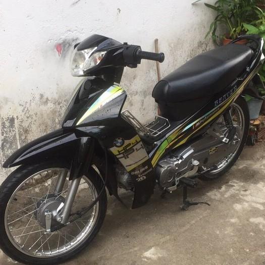 Tem sirius 110 HP4 vàng đen crom