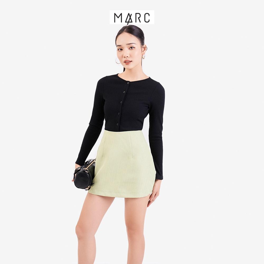 Áo khoác cardigan nữ MARC FASHION tay dài cài nút CBMH081822