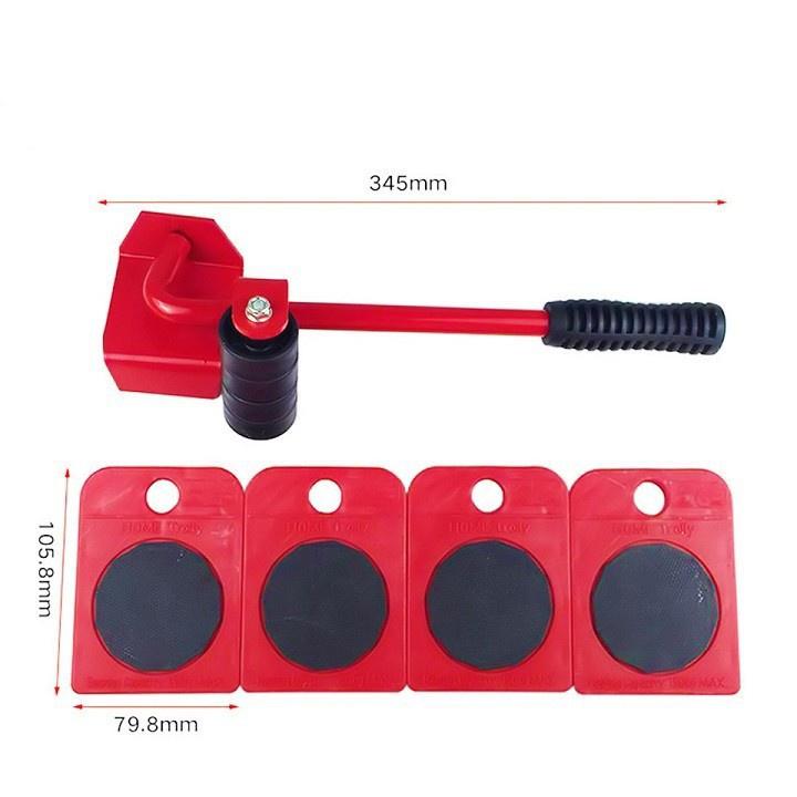 Dụng cụ nâng đồ nặng lên đến 150kg, bộ dụng hỗ trợ di chuyển đồ nhanh chóng, thông minh và an toàn GD201.