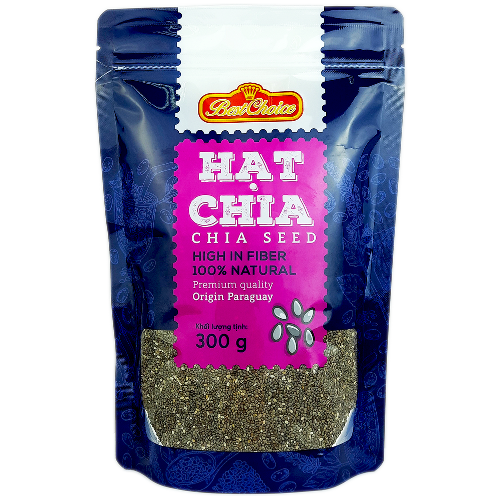 Hạt Chia nguyên chất Best Choice gói 300g