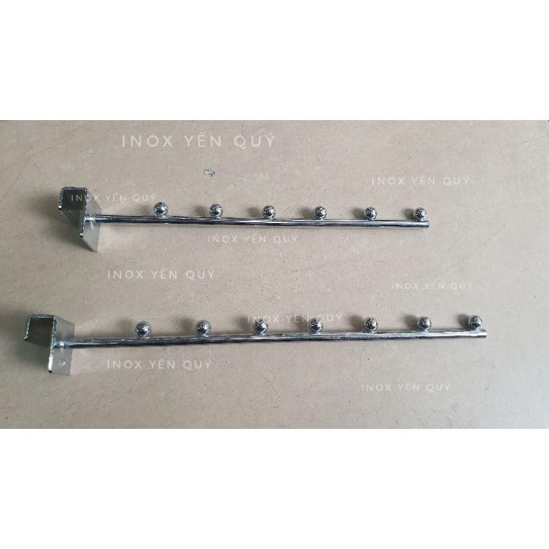 Mắc 6/7 bi tròn thẳng cài hộp 15x30mm
