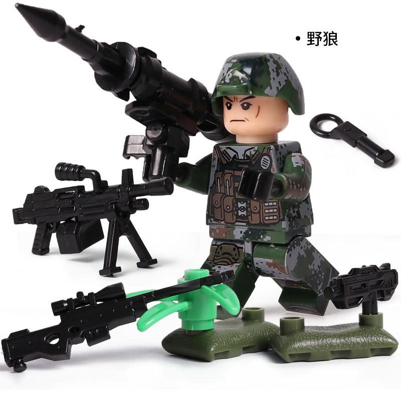 Minifigures - TBS29-34 Lính quân sự Thủy quân lục chiến - Đồ chơi lắp ráp xếp hình thông minh