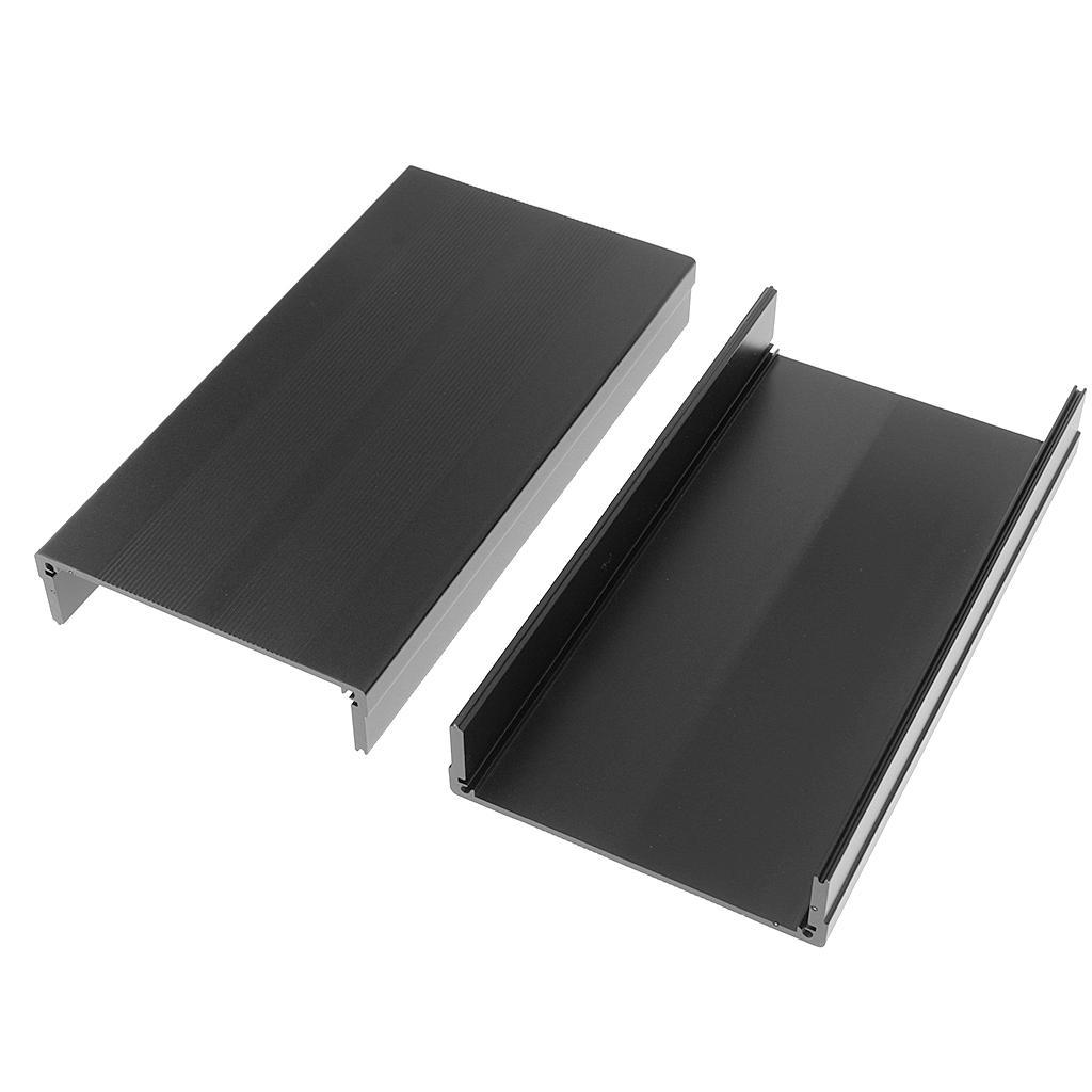 Aluminum Enclosure L Shape Box Case DIY for Project PCB Board 105x55x200mm