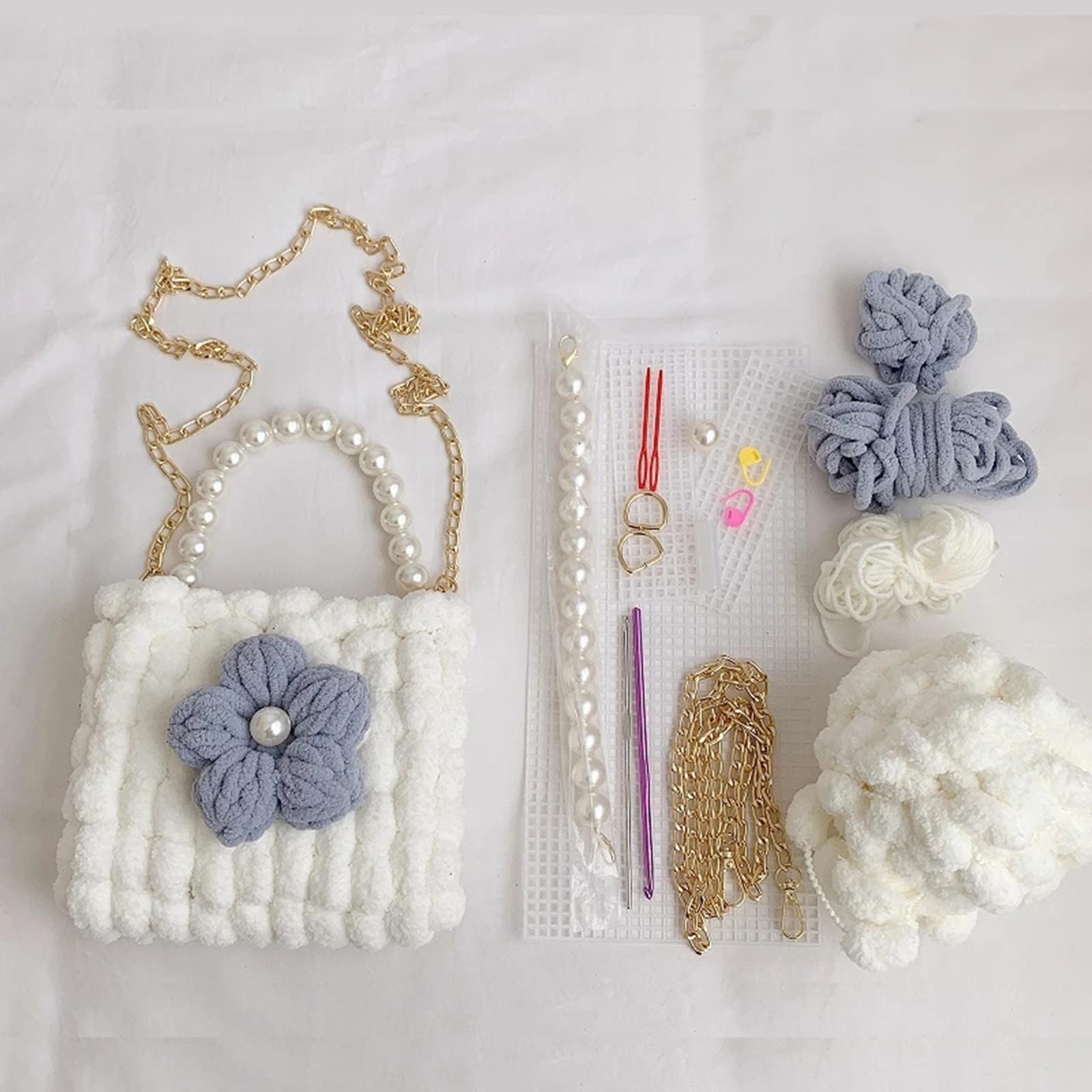 Bag DIY Materials Crochet Bag Kit   Template   Handmade