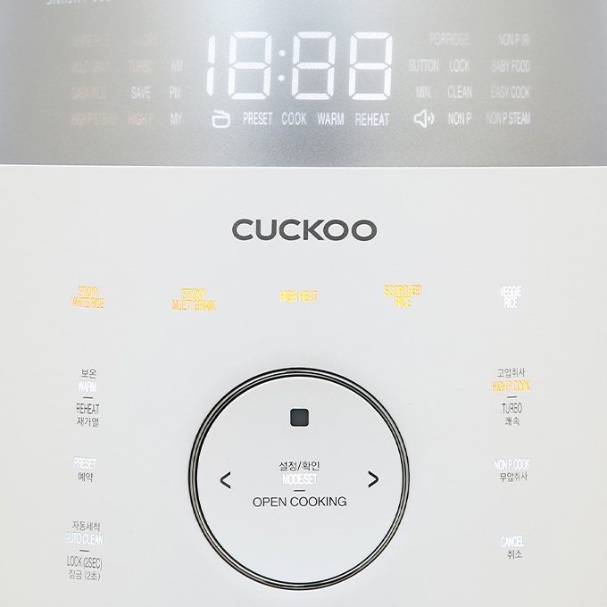 Nồi cơm cao tần Cuckoo 1.08 lít CRP-LHTR0609F/WHSIVNCV - Hàng chính hãng