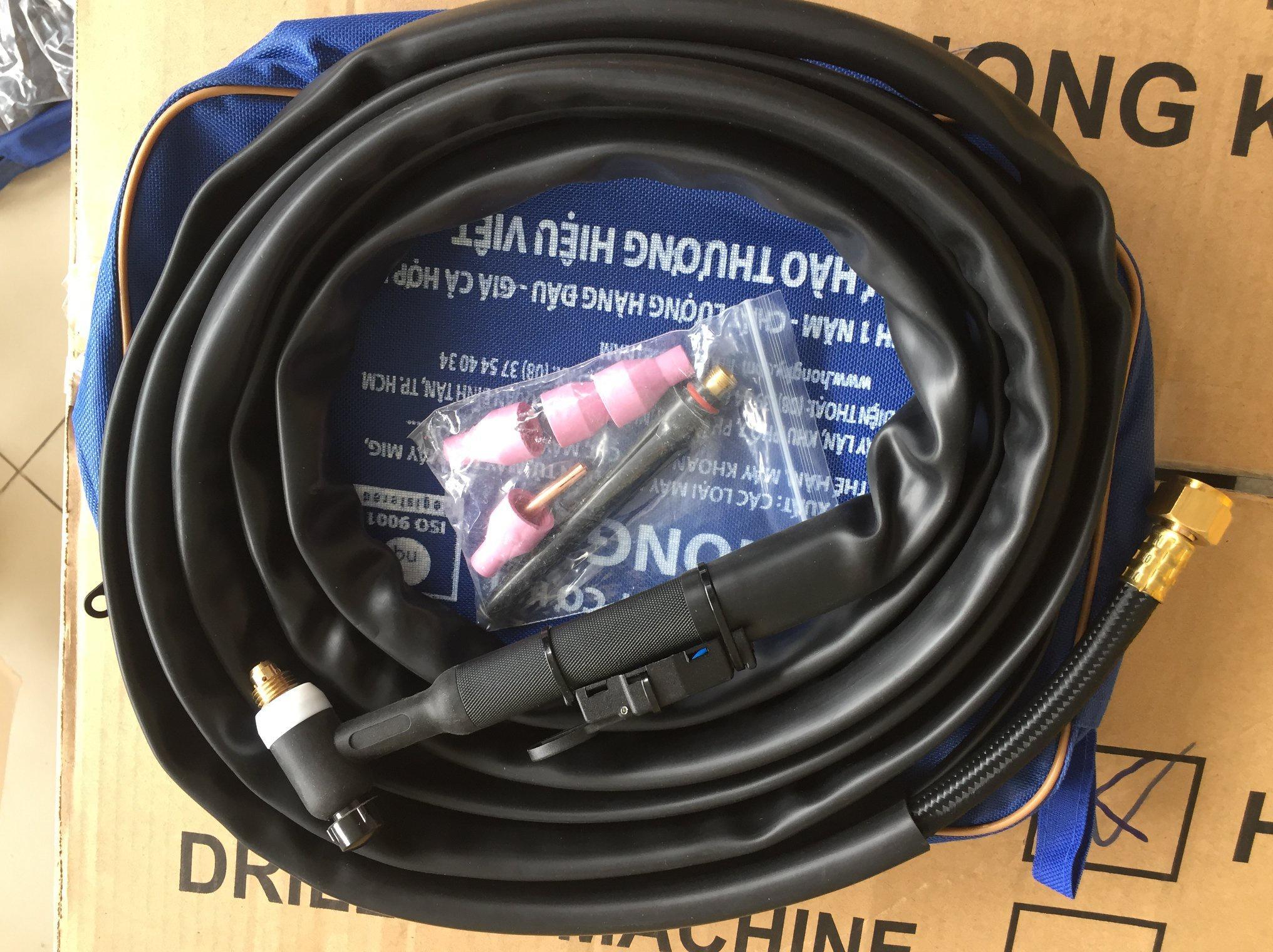 MÁY HÀN TIG DC MMA INVERTER 200 AMPE 220V HỒNG KÝ HKTIG200E - HÀNG CHÍNH HÃNG