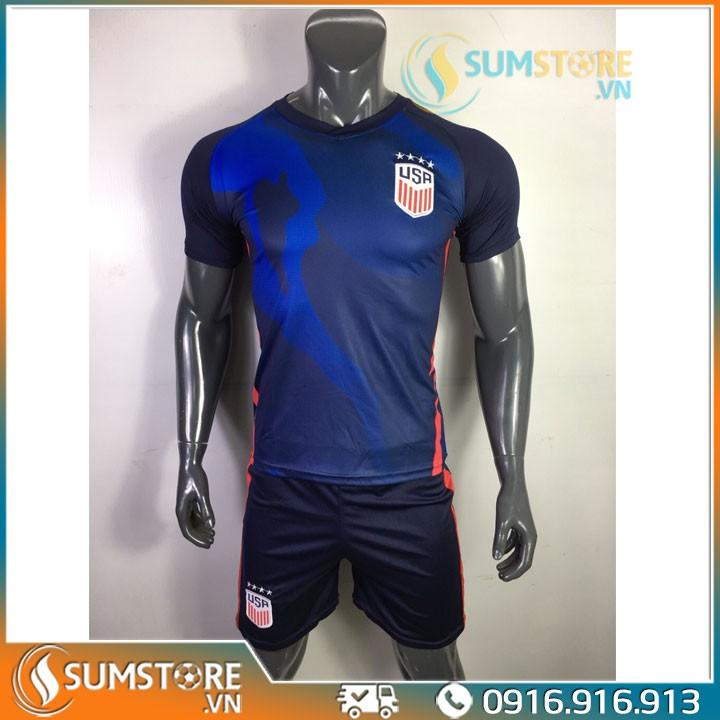 Bộ quần áo bóng đá Tuyển Mỹ - Đồ đá banh 2020