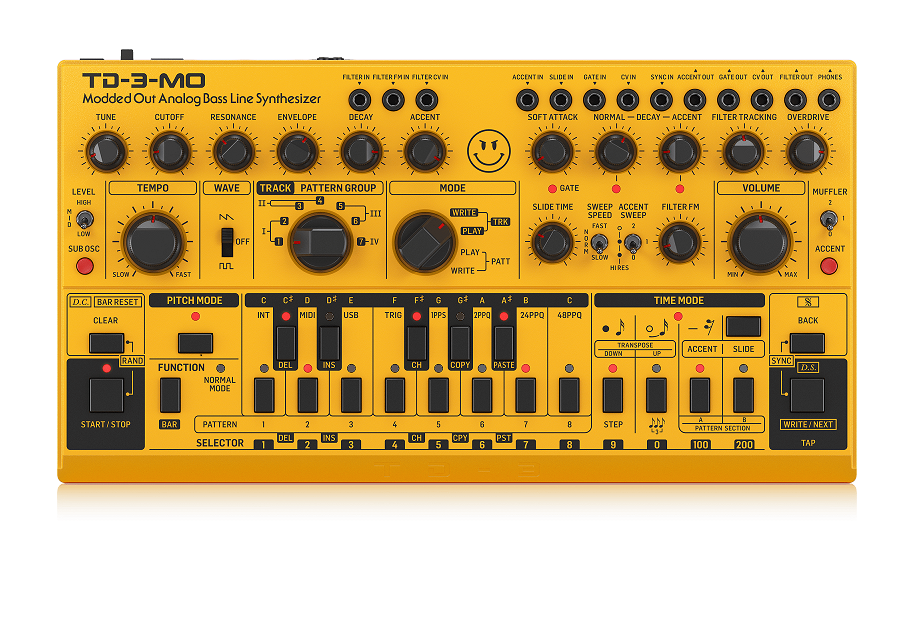 Bộ Tổng Hợp Tiếng Analog Synthesizers Behringer TD-3-MO-AM- Hàng Chính Hãng