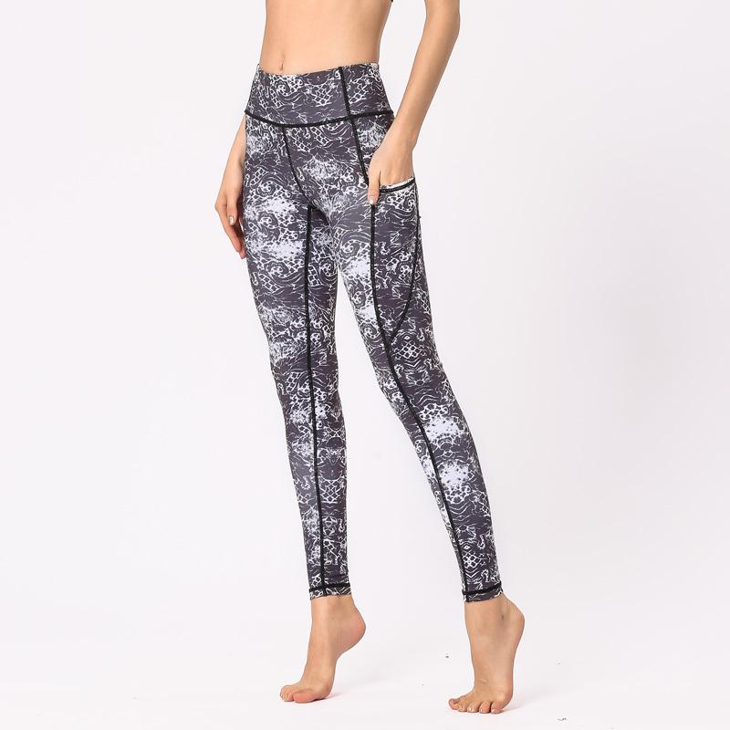 Quần Thể Thao Nữ Quần Legging Tập Yoga Liền Mạch Thể Thao Dành Cho Nữ Tập Gym Thể Hình Quần Legging In Hình Quần Chạy Bộ Tập Luyện Quần Leggin Mới 2021
