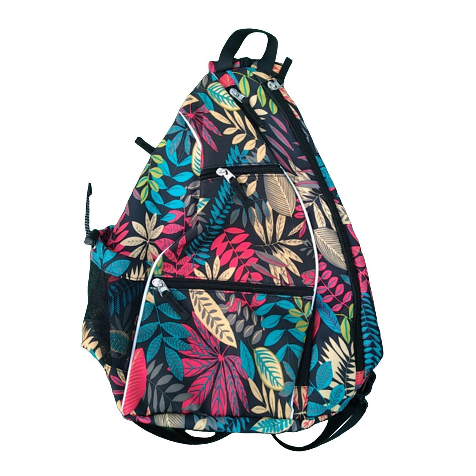 Pickleball Backpack, Pickleball Bag, Travel Pouch with Water Bottle Holder, Durable Lightweight Paddle Holder Carrying Bag for Women Men