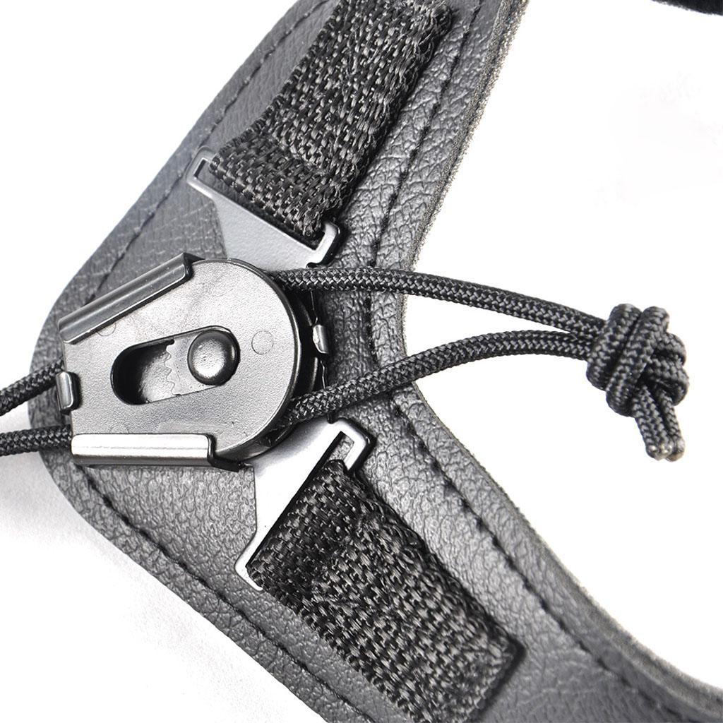 Archery Compound Bow Release - Adjustable Black Wrist Strap